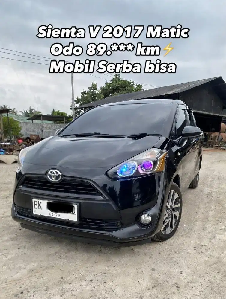 Toyota Sienta V Matic 2017 Hitam