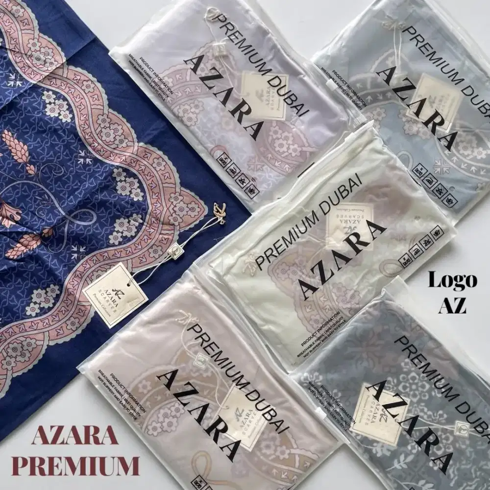 Hijab Azara motif (logo)