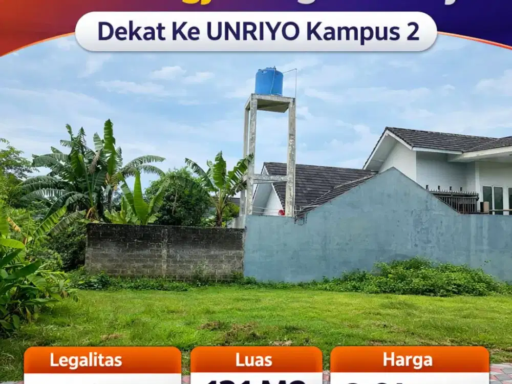 Tanah Maguwoharjo 3 menit dari  UNRIYO kampus 2