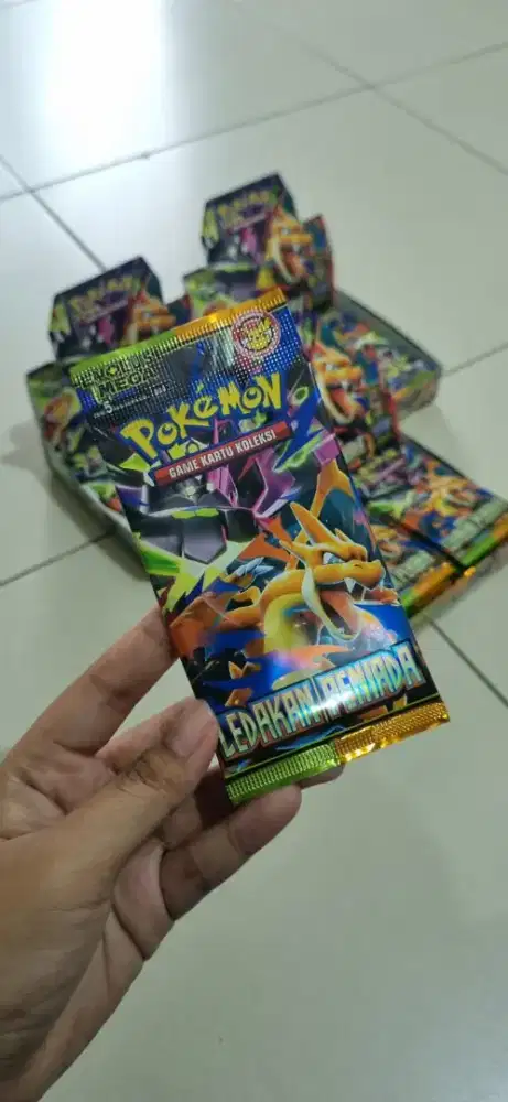Jual Booster Pack TCG Pokemon ledakan peniada
