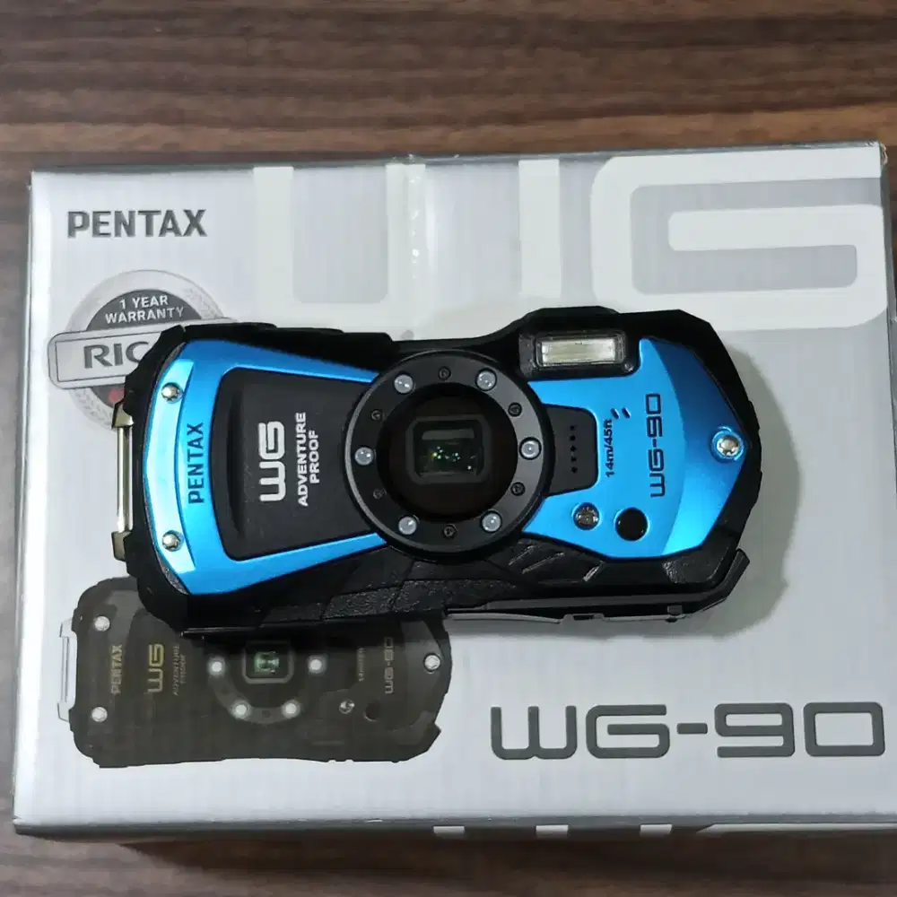 KANERA PENTAX WG-90 UNIT BARU