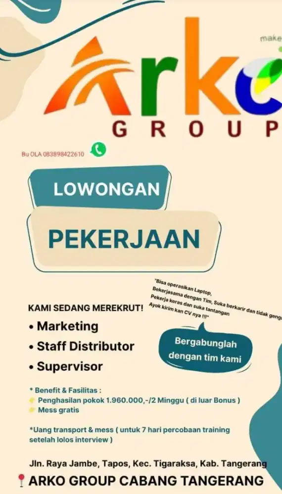 Segera daftarkan diri anda