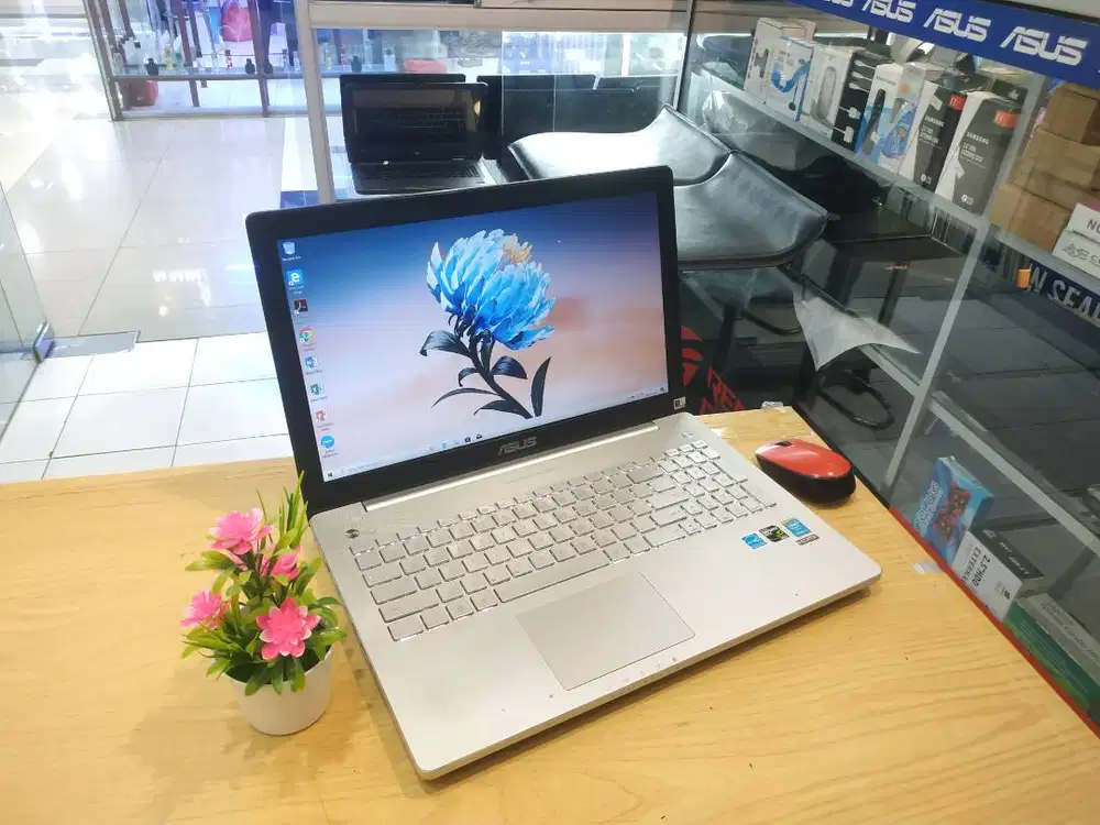 LAPTOP DIJUAL ASUS N550JK CORE i7 RAM 16GB NVIDIA GEFORCE