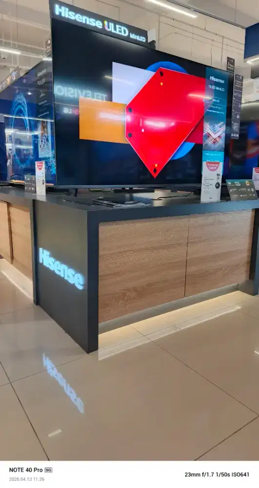 HISENSE MINILED TV 55U6Q