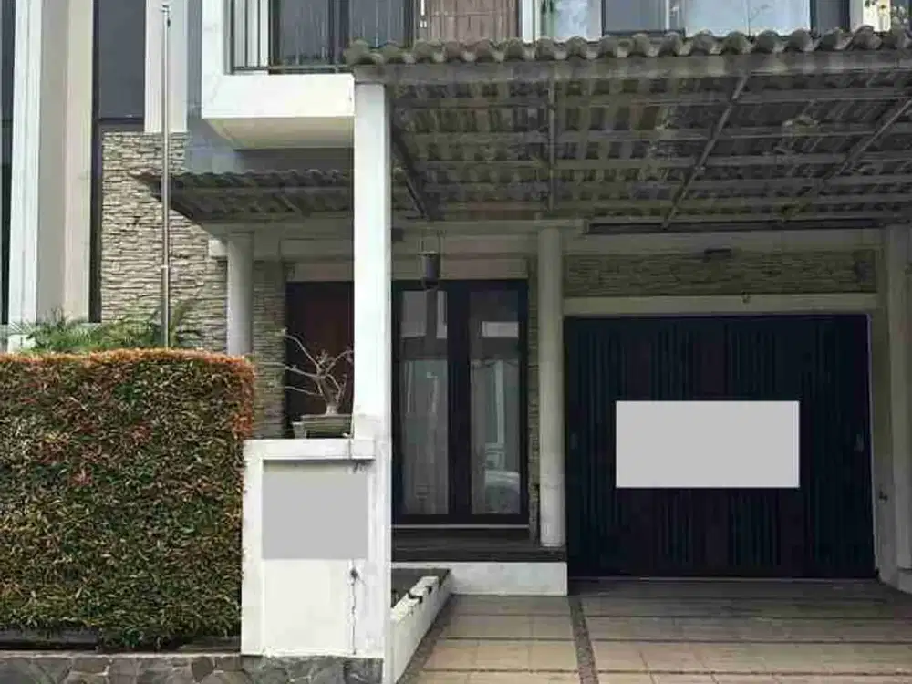 disewa rumah siap huni 2 lantai cluster asera one south harapan indah bekasi