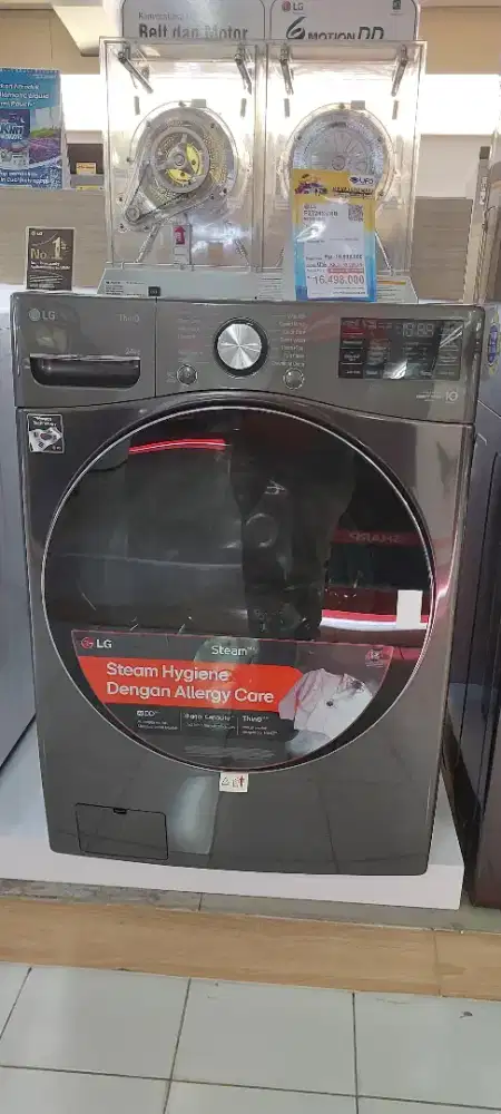 LG Front Loading 24KG Kredit DP 0 Langsung ACC