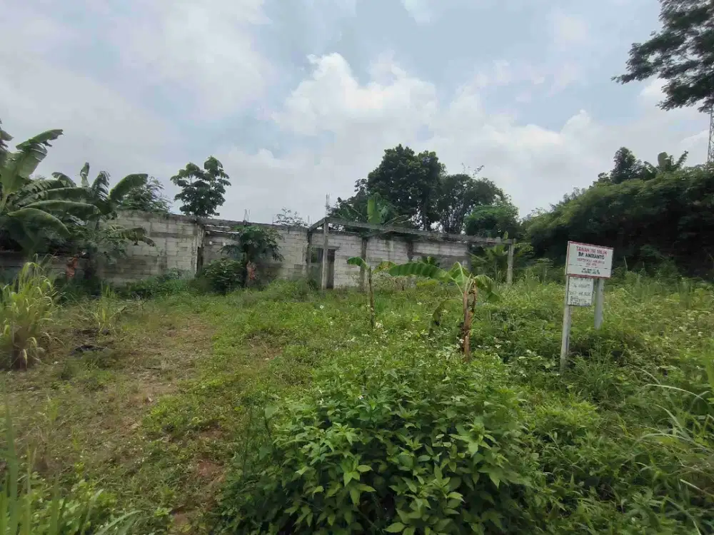 Dijual tanah di Bojongsari