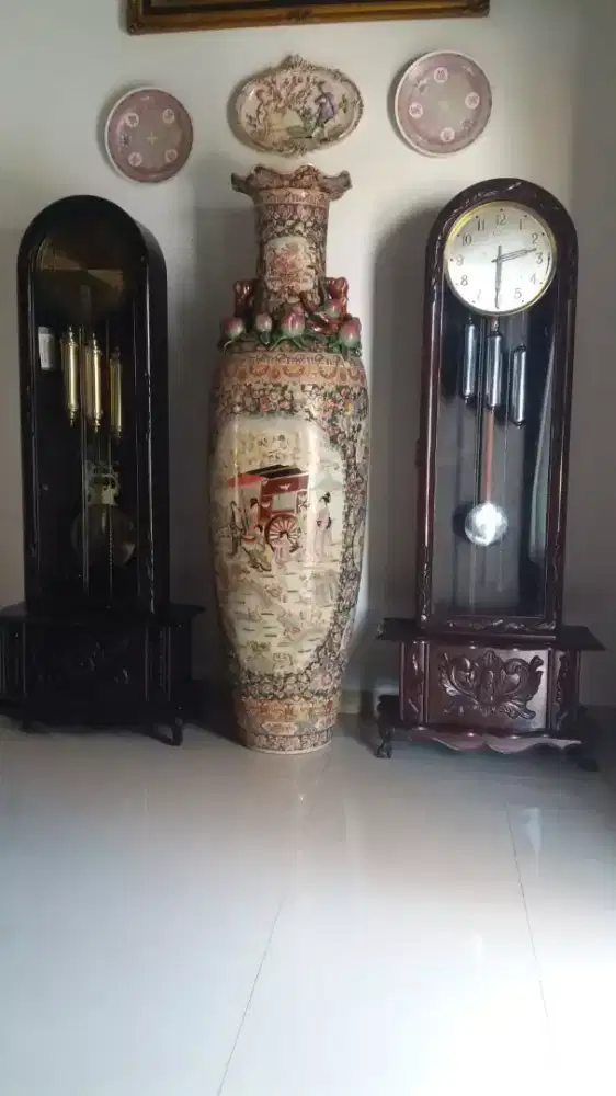 Jam junghans kuno thn 70 an 2 init Semar 12 dan senar 11 mesinbesar23