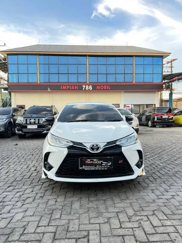 Toyota Yaris GR A/T Putih 2022 city rs mazda 2 gt baleno polo tsi jazz