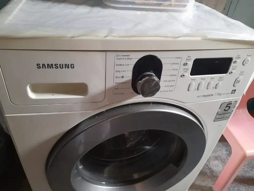 Mesin cuci pintu depan samsung