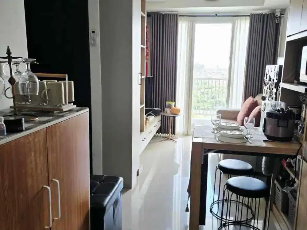 TERMURAH‼️Butuh segera laku apartemen klaska 2 BR full furnish
