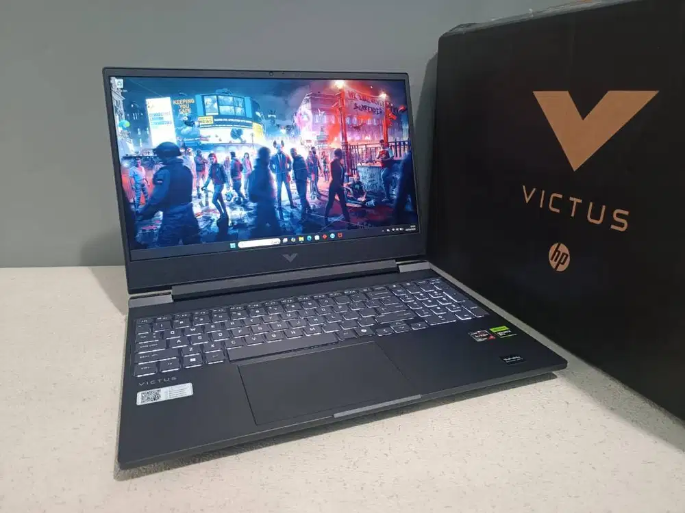 HP Victus Ryzen 7 RTX 3050 – Murah Kencang, Garansi Panjang!