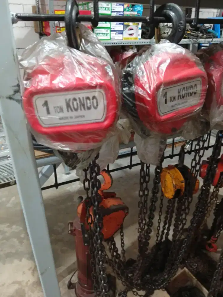 CHAIN BLOCK 1 TON KONDO KATROL KONDO 1 TON