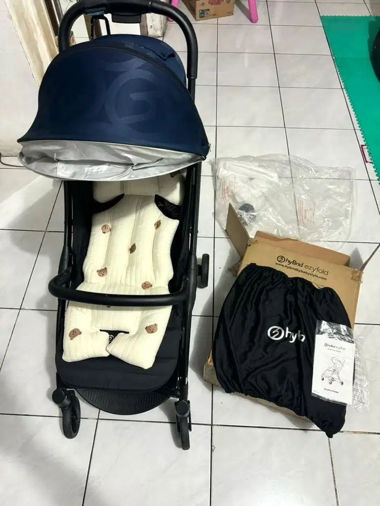 Stroller hybrid ezyfold kereta bayi