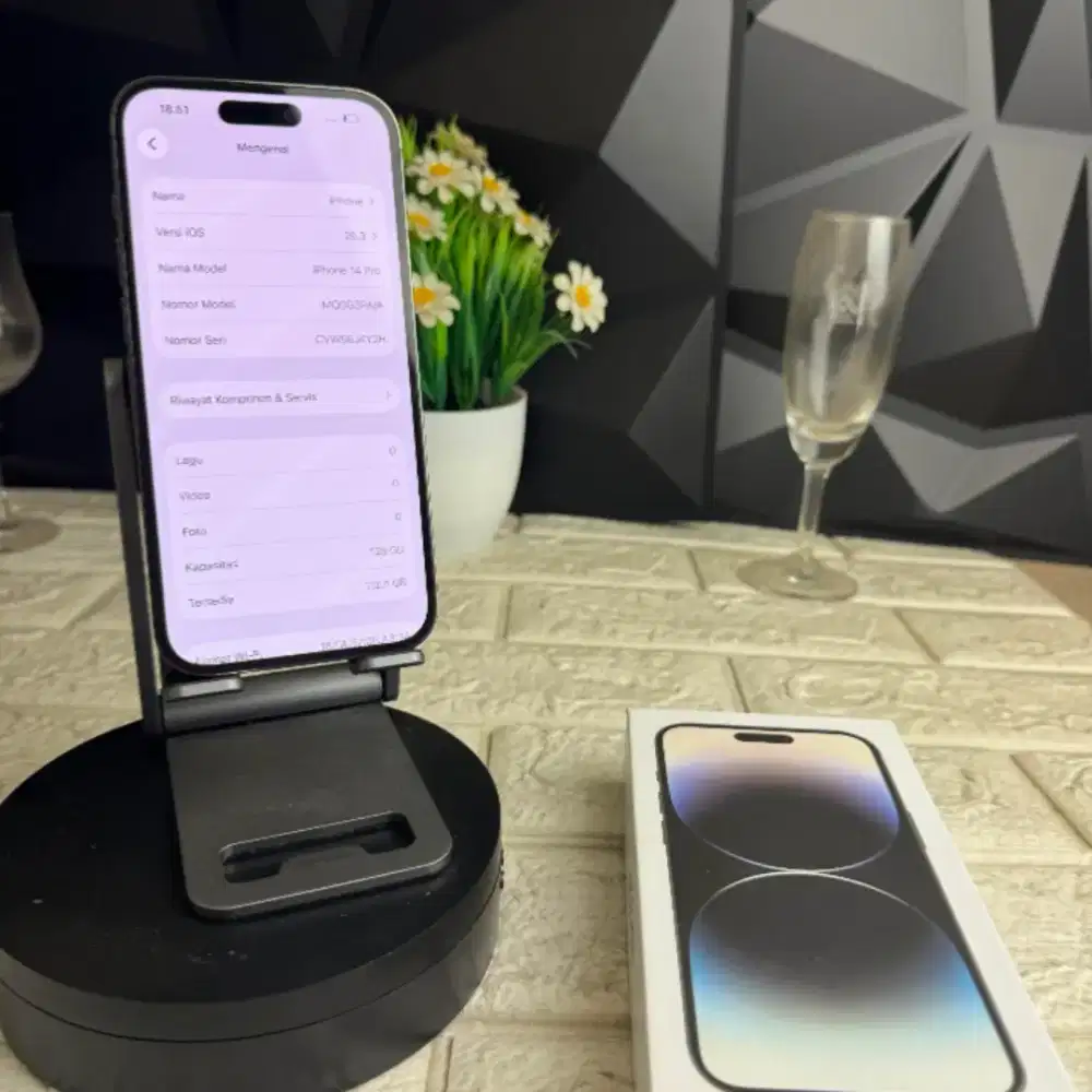 iPhone 14 Pro 128GB Ex iBox Minus Face ID Body Mulus BH 84%