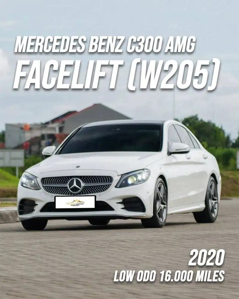 Very Low ODO - Mercedes Benz C300 AMG Facelift (W205) 2020