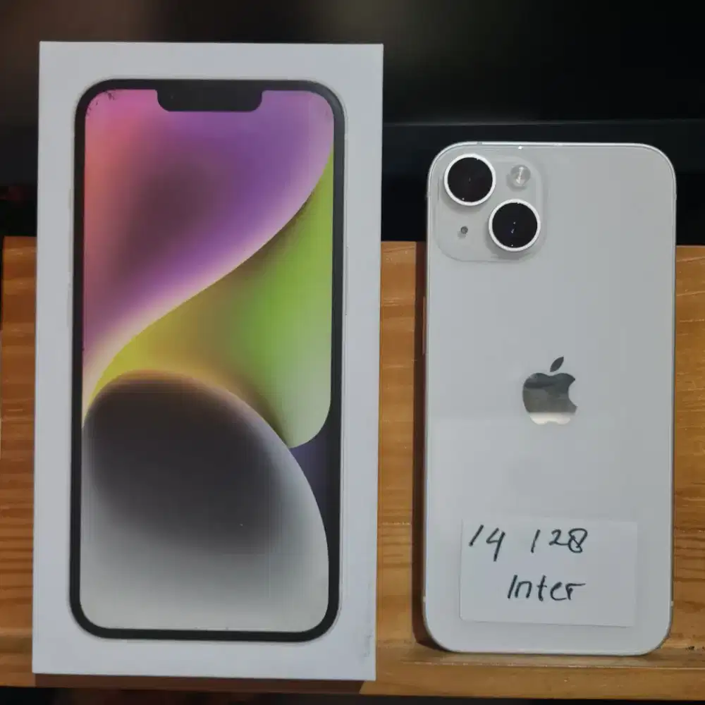 iPhone 14 128GB All Operator Fullset – Mulus, Siap Pakai!
