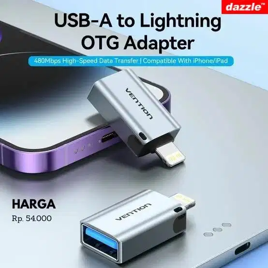 OTG Vention USB to Lightning