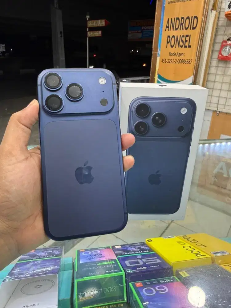 IPHONE 17 PRO 256GB BH 100% ss 21X PEMAKAIN 1 bulan