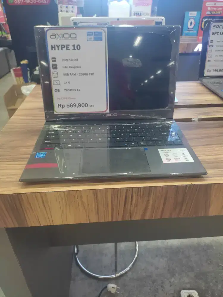 Axioo HYPE 10 RAM 8GB 512gb SSD bisa cicilan tanpa DP