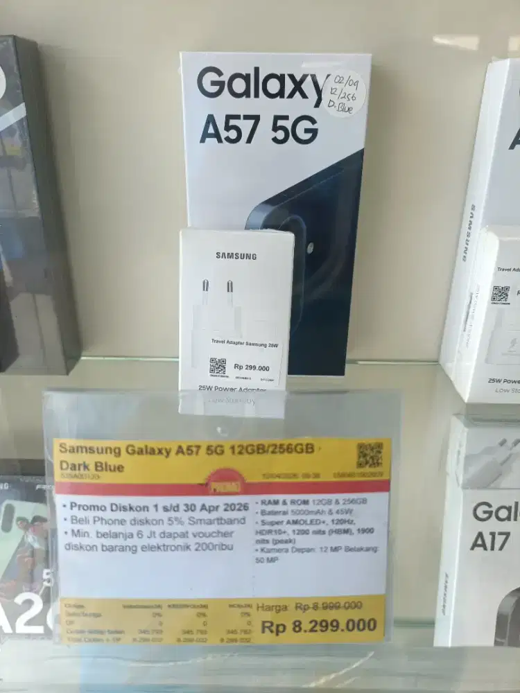 Kredit Kredivo Samsung Galaxy A57 12/256GB Bunga 0