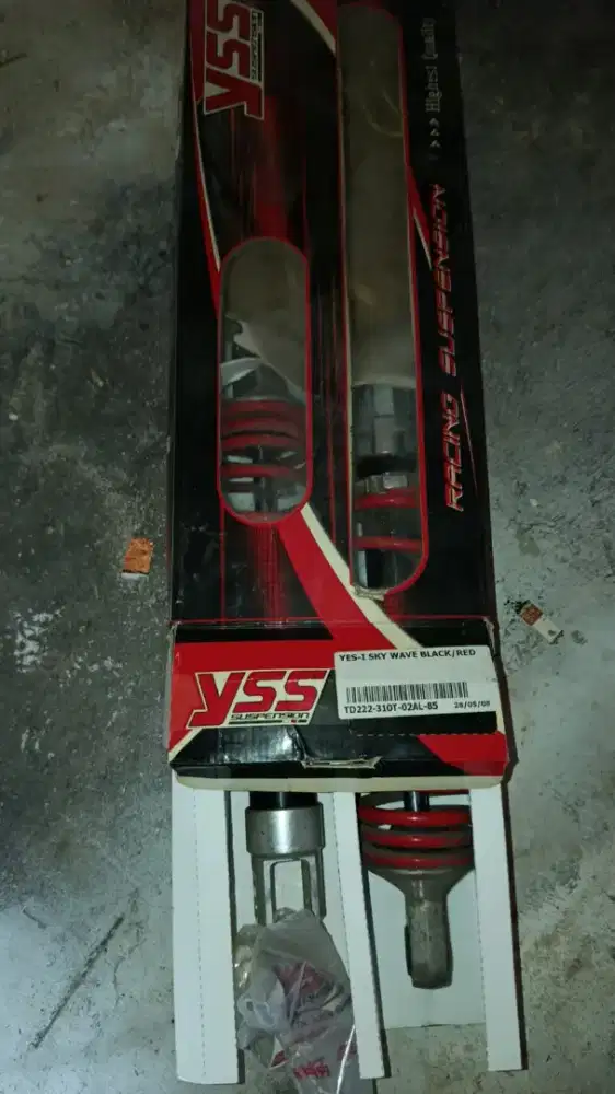 Dijual cepat & murah Sock YSS Ori Skywave 125