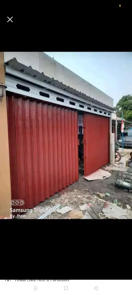 FOLDING GATE ROLLING DOOR MURAH