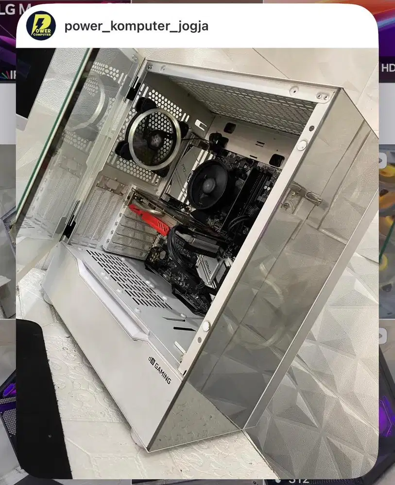 PC Amd Ryzen 5 5500 Asrock B550 Pro4 Rtx 3070 Ram 16Gb Ssd 1Tb