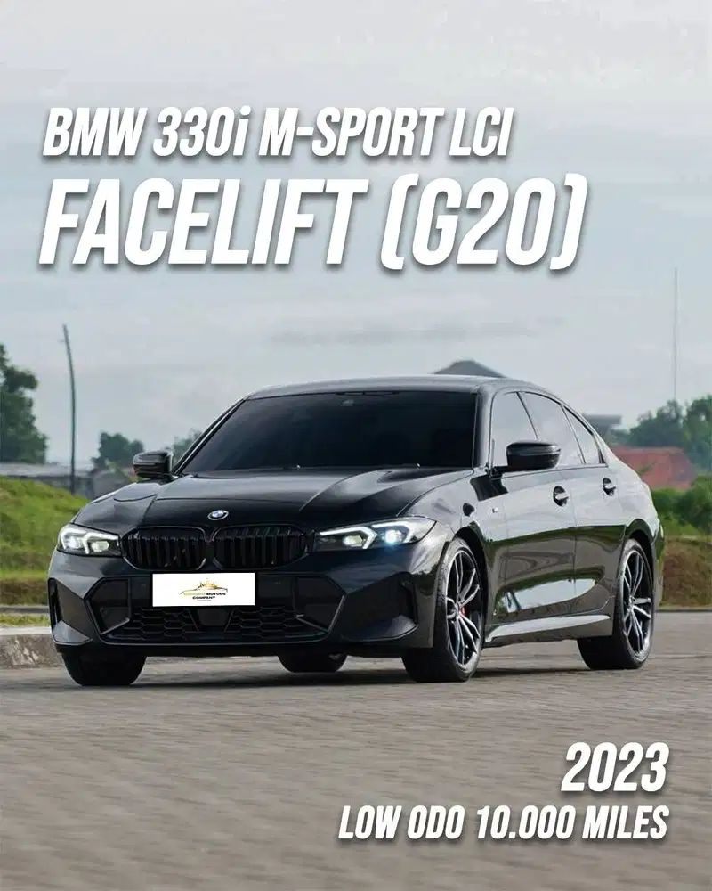 Like New ONLY 10K Milles - BMW 330i M-Sport LCI Facelift 2003 (G20)