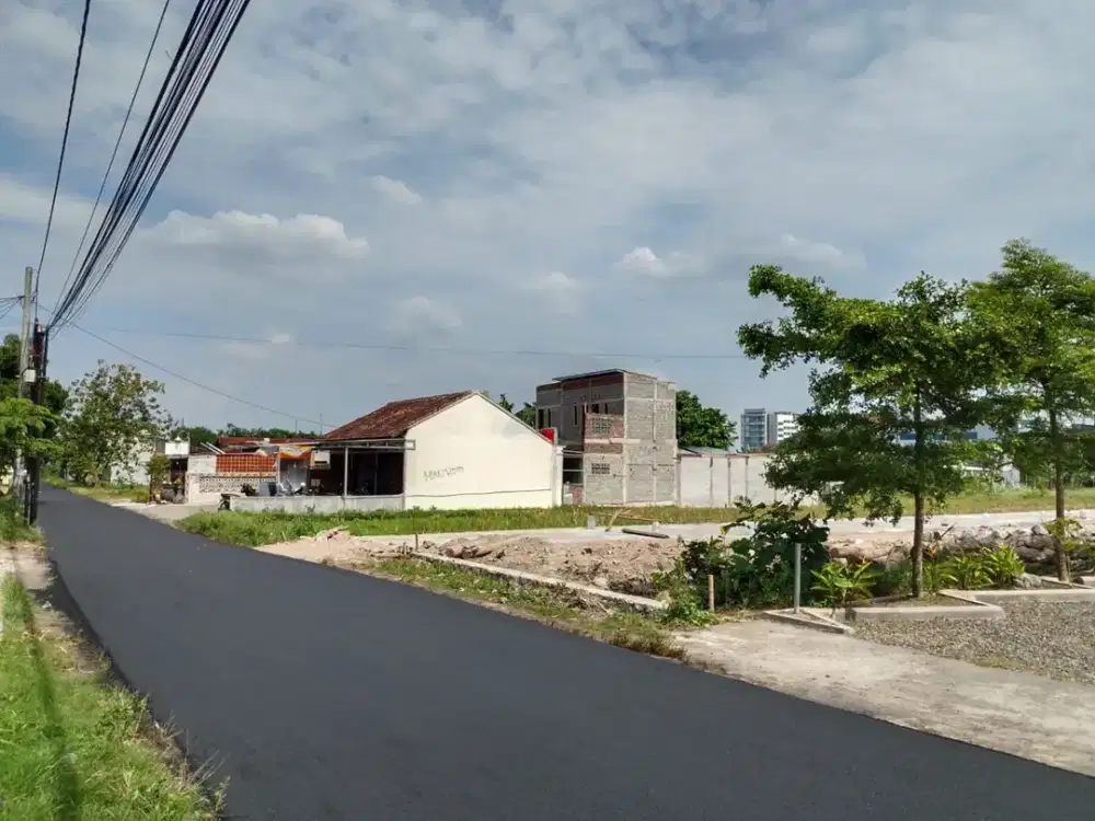 Beli Tanah Jogja Kota dekat Al Azhar gamping, SHM P unit