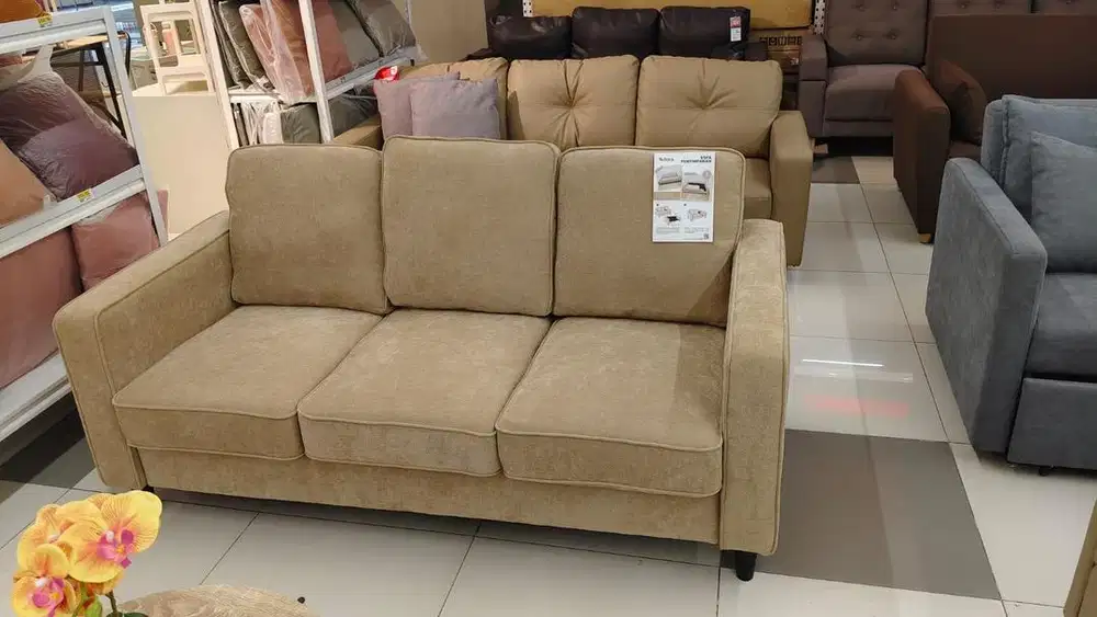 Sofa Theodore 3S Storage Beige