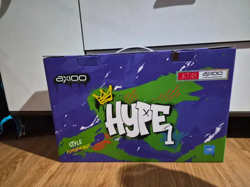 AXIOO HYPE 1 N4020 RAM 8/128GB 14INCH WINDOWS 11 BLUE GARANSI RESMI