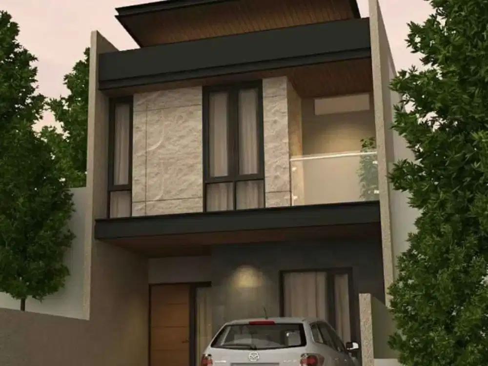 Rumah Manyar Tirtomoyo Baru Gress minimalis, tahap finishing, dekat Kampus Untag