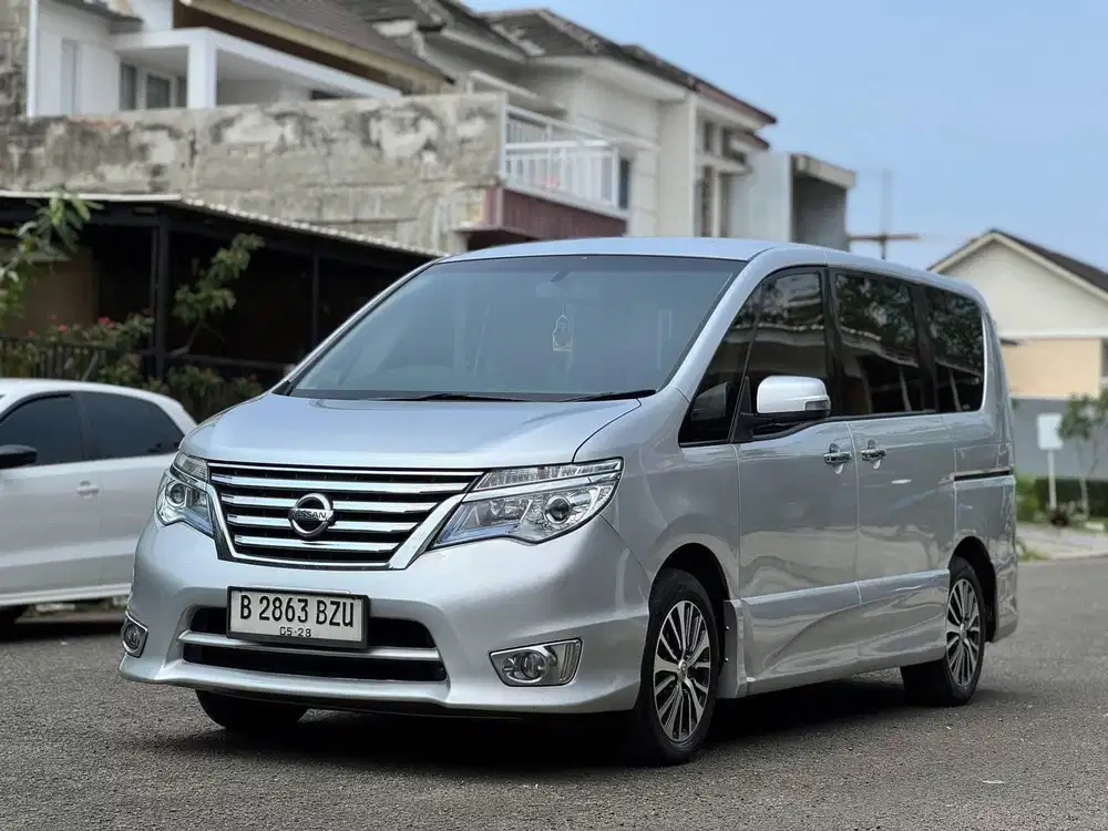 NISSAN SERENA HWS AT 2018 SILVER FULLSET LOW KM