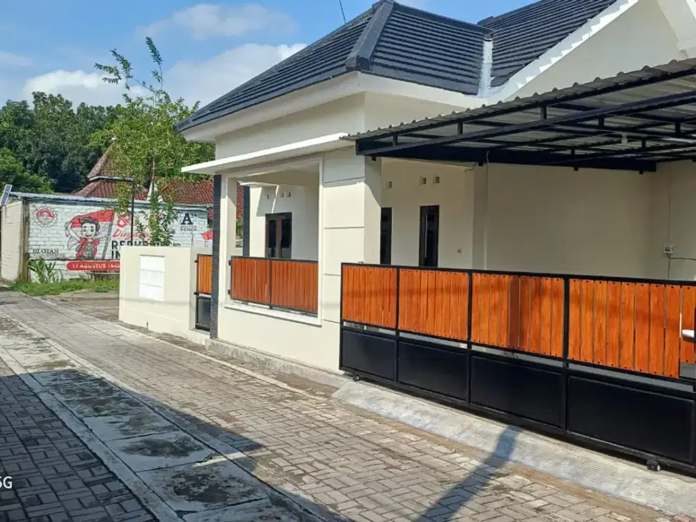 Ketenangan Hunian di Sleman, Dekat Wisata Embung Tambakboyo