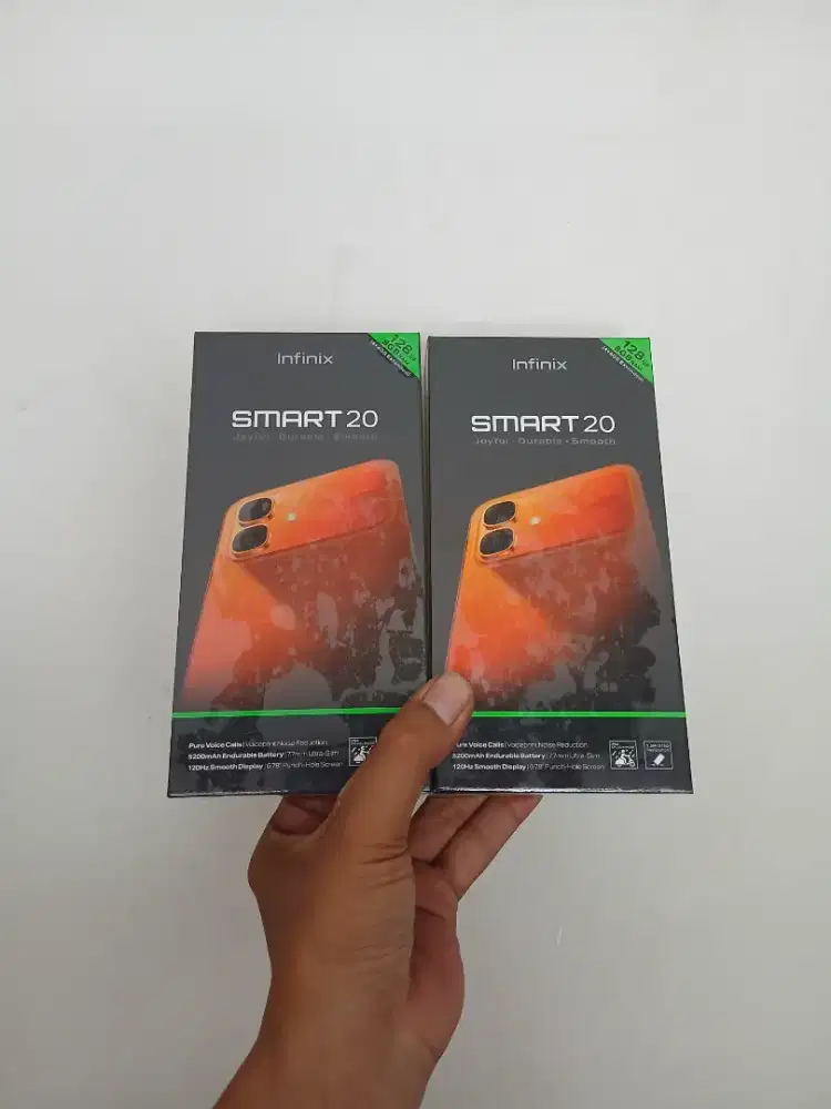 Fast respon WA Infinix Smart 20 4+4/128 Garansi resmi 1thn