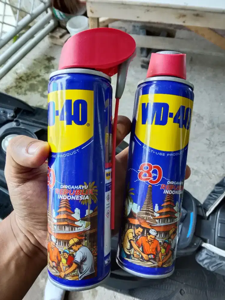 2botol WD40 masih baru belum terpakai