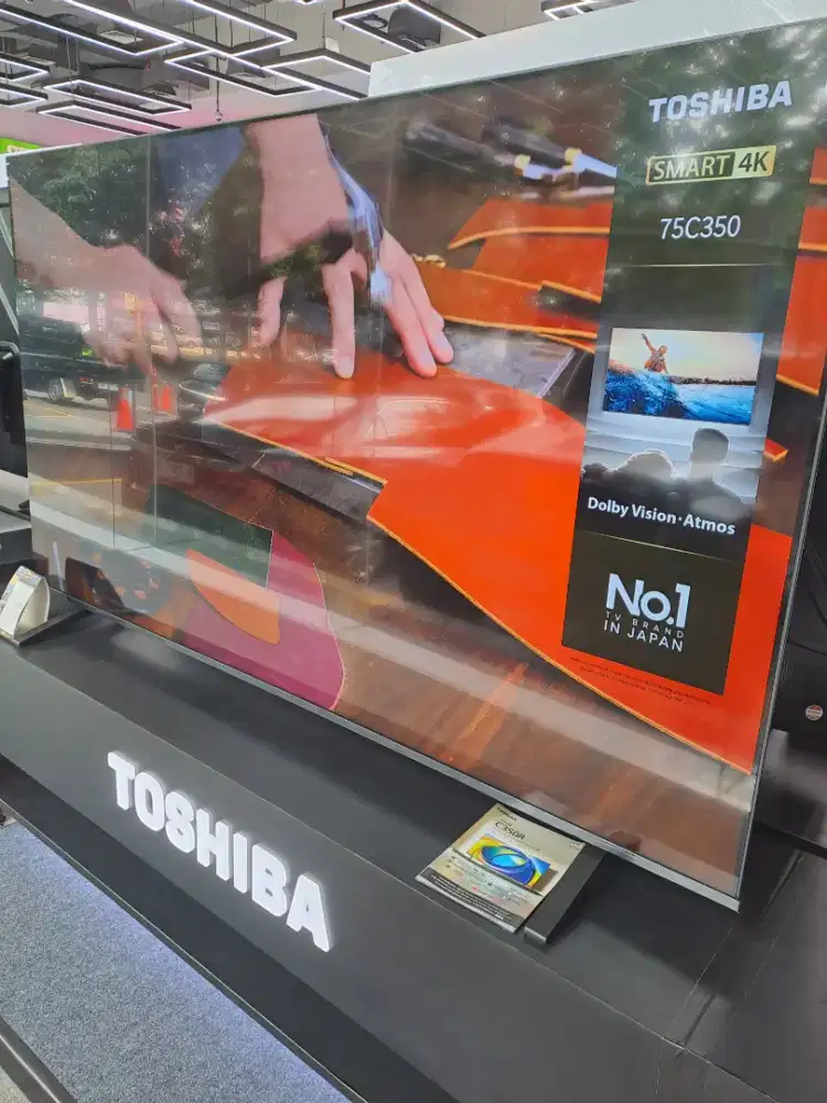CICILAN TANPA CC TV TOSHIBA 75 INCHI
