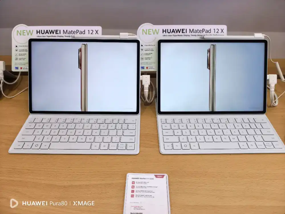 HUAWEI MATEPAD 12X FREE KEYBOARD DAN ROUTER