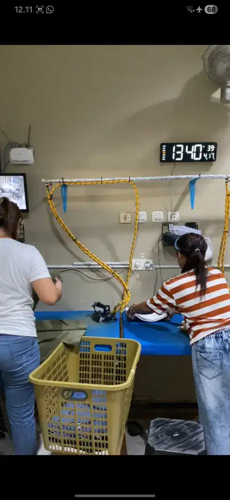 Dibutuhkan Segera Staff Laundry (Cuci/Setrika)