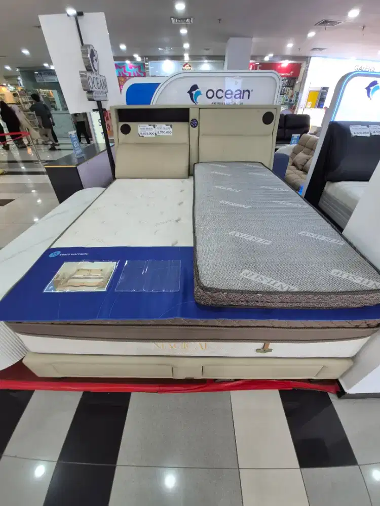 CREDIT SPRING BED OCEAN PROMO FREE 1KALI CICILAN