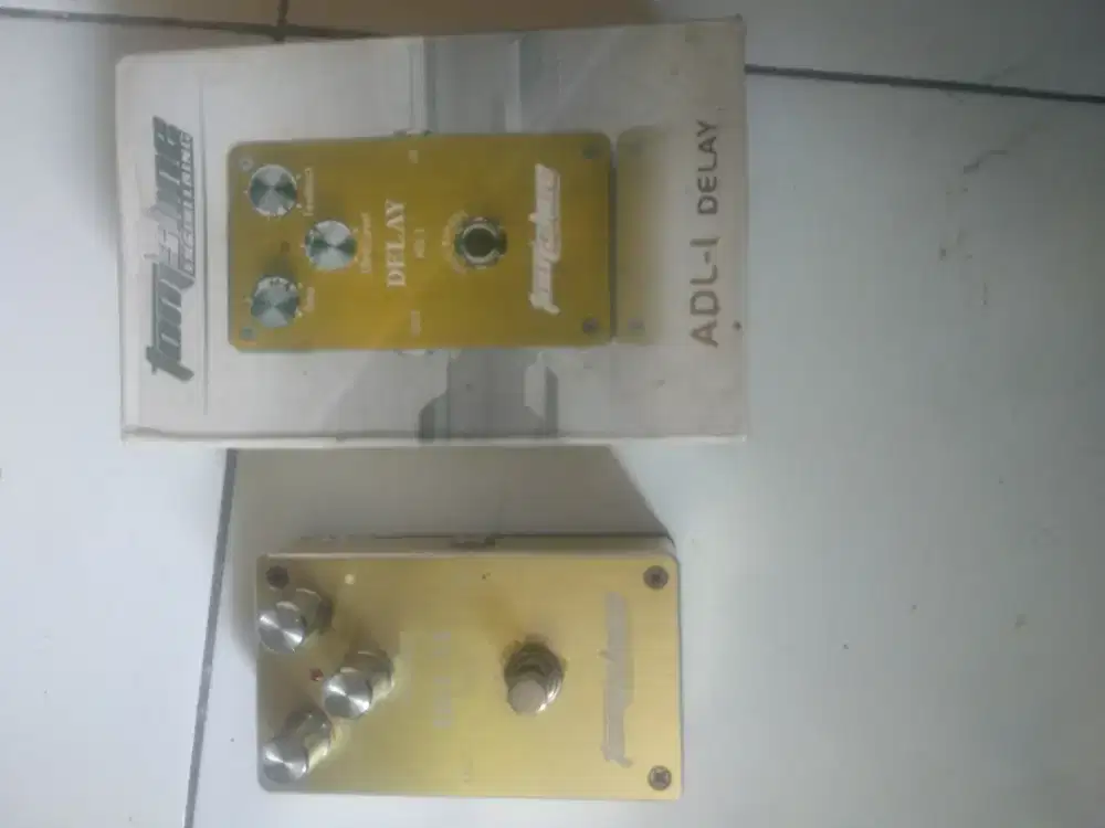 Efek gitar delay normal