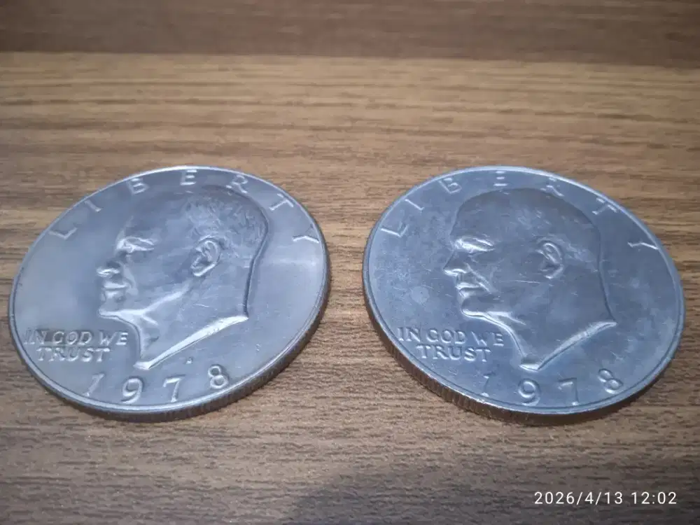 Koin Amerika 1978 1 dollar UNC