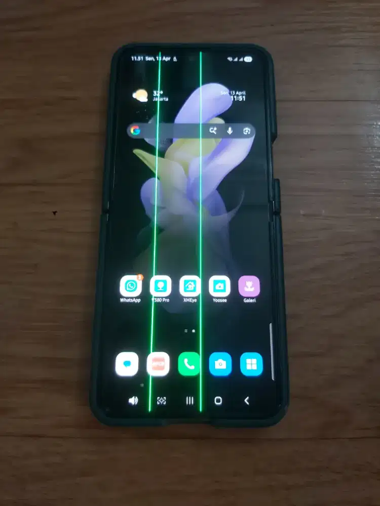 Rp.1.900.000. Samsung Z Flip 4 5Gg Ram 8/512 Original Sein
