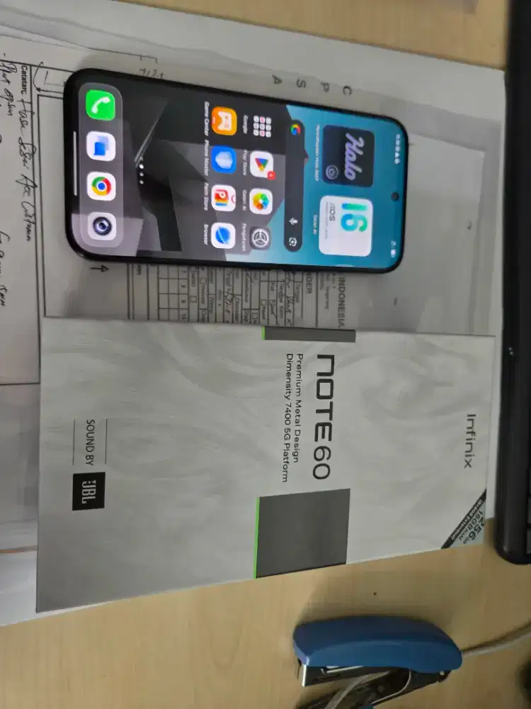 Infinix Note 60 Like new tt/bt