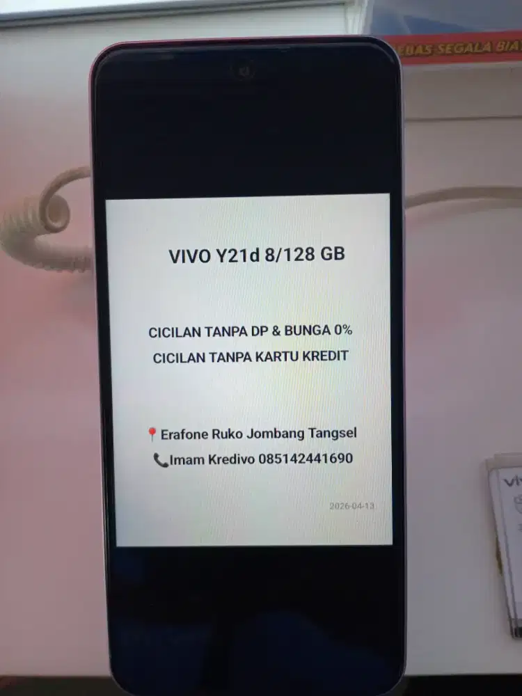 VIVO Y21d 8/128 GB Cicilan Tanpa DP