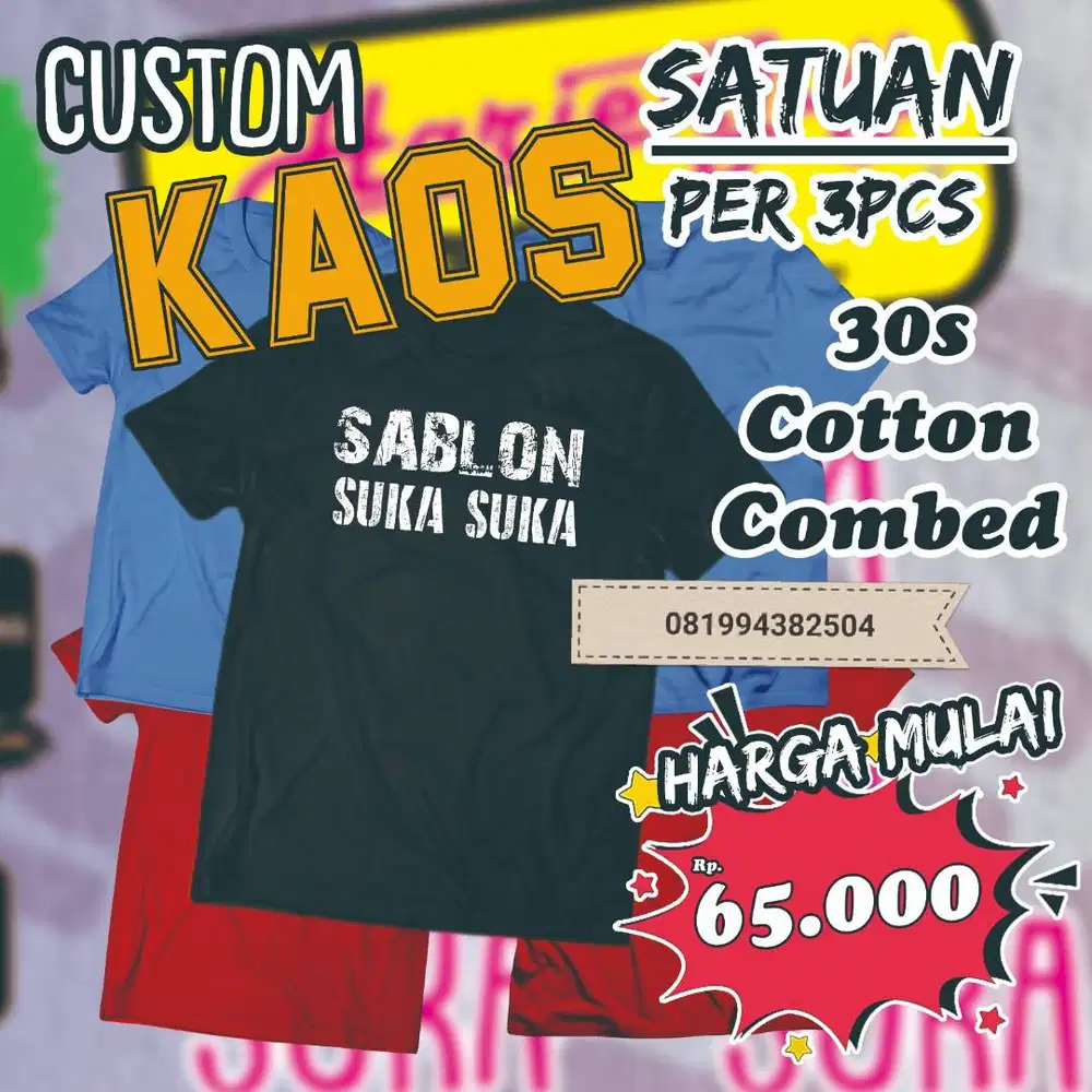 Sablon kaos DTF