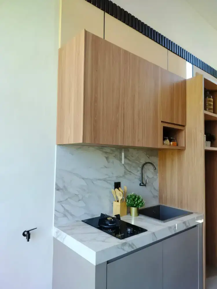 Jasa interior kitchen set atau furniture custom lainnya