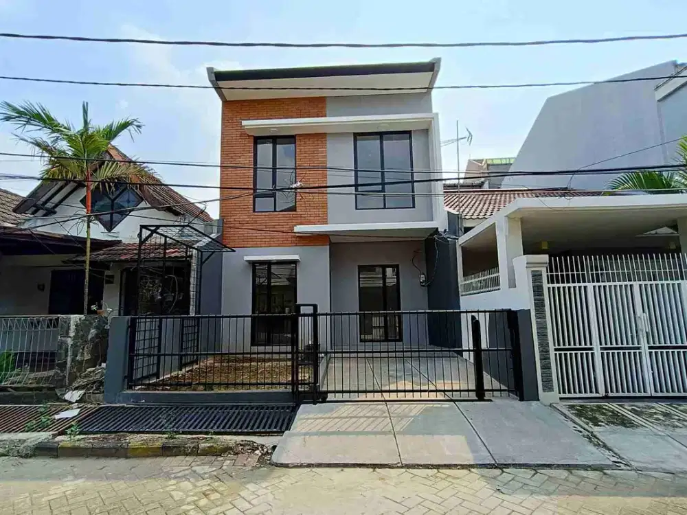 Dijual rumah modern baru bangun lokasi bagus di Sektor 5 Bintaro