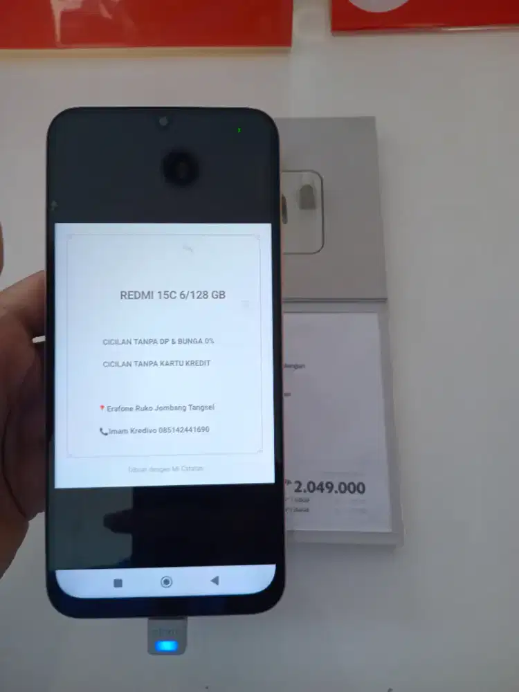 REDMI 15C 6/128 GB Cicilan Tanpa DP